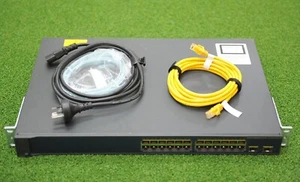 Cisco WS-C3560V2-24TS-S Catalyst 3560V2 24 FE Ports Layer 3 Switch - 1YrWty - Picture 1 of 2