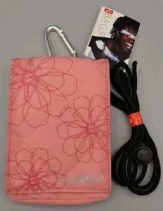 Golla Generation Handytasche Rosa Blumen Geldbörse Golla Lifestyle mit Schlüsselband - Bild 1 von 10