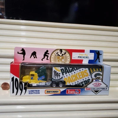 Matchbox Limited Edition 1995 1/80 NFL PITTSBURGH STEELERS Truck Nu in C9MintBox - Image 1 of 4