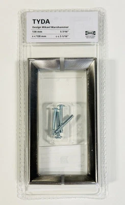 IKEA Tyda Möbelgriffe Griff Griffe 138 mm ‪Silber Edelstahl 701.169.31 Neu OVP - Bild 1 von 4