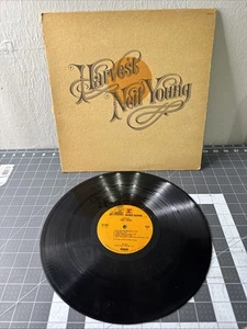 Vintage 1972 Neil Young 'Harvest' MS2032 Vinyl Music Record (R) MO#8619 - Foto 1 di 7