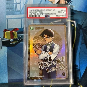 PSA 10 Detective Conan Heiji Hattori Secret Signature 016 Japanese - Picture 1 of 6