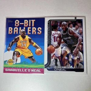 Shaquille O’Neal (2) Card Lot - 2025-26 Topps Base + Insert - Picture 1 of 3