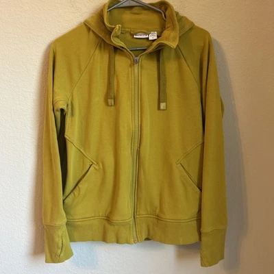Sudadera con Capucha Athleta Triumph Talla M Amarillo Mostaza Cremallera Completa Foto 1 de 4