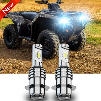 Kit faros LED H6M 6000K blanco para Honda Foreman 400 450 1997 1998-2004 Foto 1 de 4