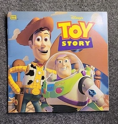 Libro dorado vintage de Disney’s Toy Story 1995 aspecto dorado libro Foto 1 de 4