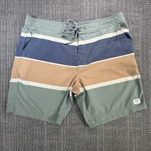 Katin Board Shorts Mens 34 Waist Green Duke Reprieve Quick Dry Beach Surf Trunks - Picture 1 of 23