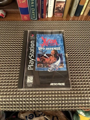 X-COM: UFO Defense (PlayStation 1, 1995) CIB w/Manual, W/ Registration Card - Image 1 of 4