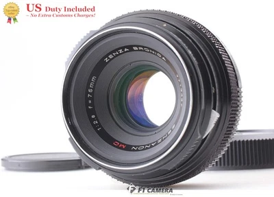 Ex.15%OFF [Exc+4] ZENZA BRONICA ZENZANON MC 75mm F/2.8 For ETR S Si From JAPAN - Image 1 of 4