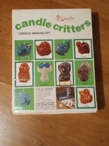 Vintage Elephant & Owl Walnut Hill Candle Critters Making Kit 70's Molds Set Box - Picture 1 of 13