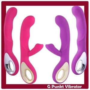 Vibrator G-Punkt Klitoris Stimulator Frauen Rabbit Toy Silikon Massage Dildo USB - Bild 1 von 6