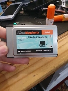 3com Megahertz Lan+ 56k Modem Model 3ccfem556b - Picture 1 of 5