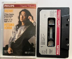 Mozart : 2 Piano Sonatas KV 330 & 333 / Adagio KV 540 / Gigue KV 574 (Cassette T - Picture 1 of 3