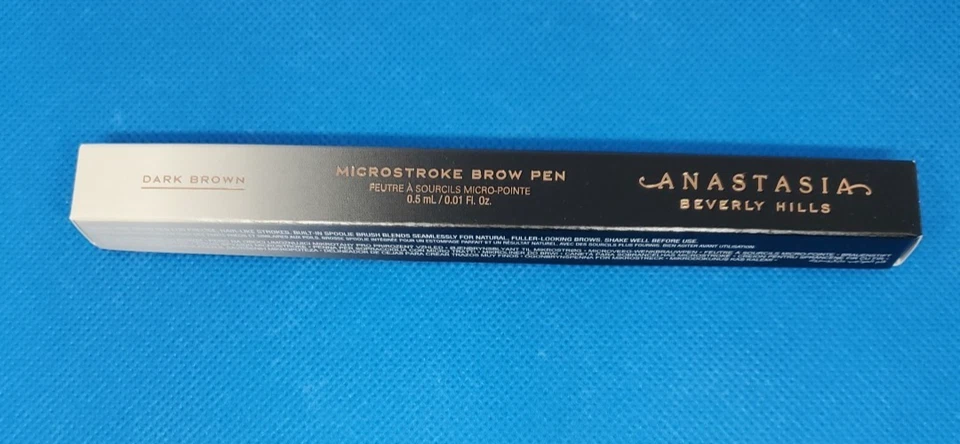 Anastasia Beverly Hills Microstroke Brow Pen - DARK BROWN~ .5mL NIB - Image 1 of 4