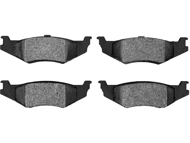 Rear Brake Pad Set For 1990-1995 Dodge Spirit 1991 1992 1993 1994 JK586ZS - Image 1 of 1