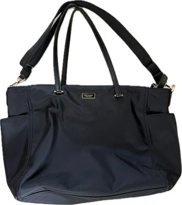 Kate Spade Chelsea Baby Diaper Bag Shoulder Tote Black - Image 1 of 4