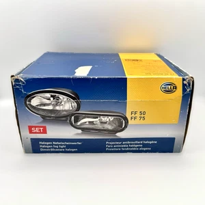 JUEGO DE LUCES ANTINIEBLA HALÓGENAS HELLA FF 50 no probadas para piezas 1NA 008 283-801 - Imagen 1 de 24