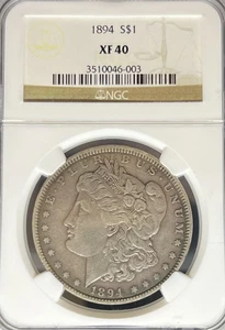 Dólar Morgan 1894 XF40 NGC (#PA3510046003) - Imagen 1 de 2