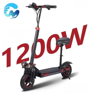 MQ Adult Electric Scooter with Seat Foldable 1200W 18Ah Battery 25kmph /55kmph - Picture 1 of 13