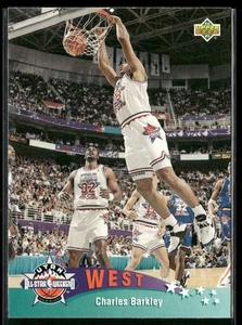 1992-93 UPPER DECK ALL STAR WEST CHARLES BARKLEY PHOENIX SUNS #435 - Picture 1 of 2