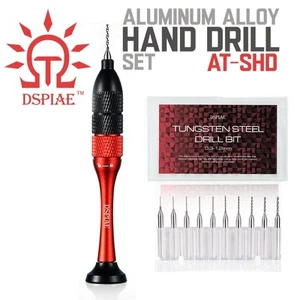 DSPIAE: Precision Aluminum Alloy Hand Drill Set - AT-SHD - Pin Vise - Picture 1 of 8