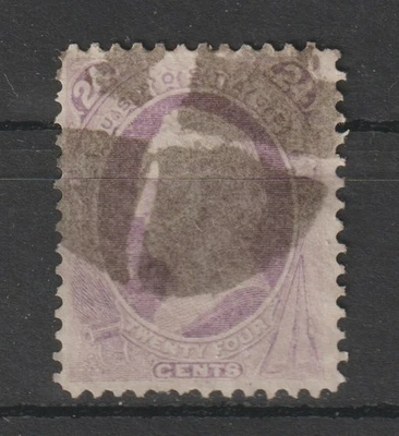 US  # 153 F-VF  used , series 1870 Bank Notes series cv= $ 225 - Image 1 of 2