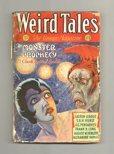 Weird Tales Pulp 1st Series Jan 1932 Vol. 19 #1 PR TRIMMED - Picture 1 of 3