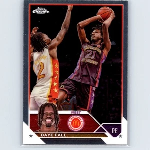2023 Topps Chrome McDonald's All American Baye Fall #16 - Picture 1 of 2