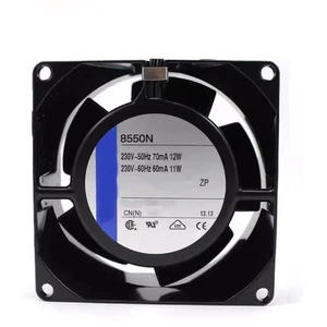 For 8550N 230VAC 11/12W 70/60mA 80*80*38mm All-metal Cooling Fan - Afbeelding 1 van 2