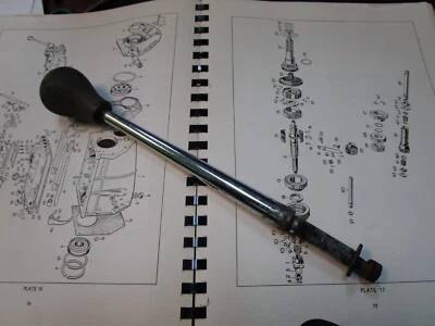 Palanca de cambios Jaguar E-Type 3.8, XK120, XK140, XK150, palanca de cambios de velocidad C1917 Foto 1 de 4