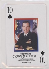 2003 Limited Treasures Operation Iraqi Freedom Playing Cards Thomas B Fargo 0in6