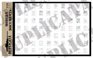Diorama/Model Accessory - 1/35 Modern Documents - Picture 1 of 3