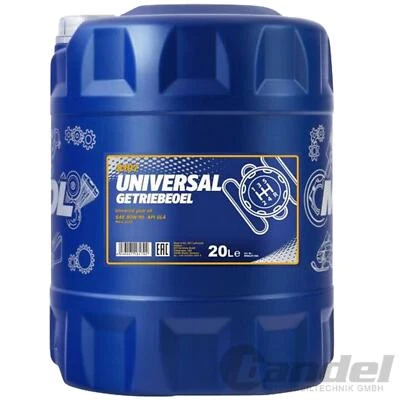 20 LITER SAE 80W-90 MANNOL UNIVERSAL GETRIEBEÖL/ SCHALTGETRIEBE/ GL4