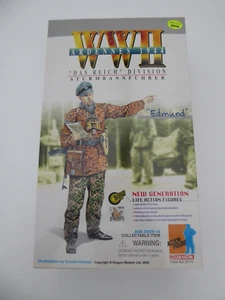 DRAGON I/6 SCALE WWII ARDENNES 1944 "DAS REICH" DIVISION STURMBANNFUHRER "EDMUND - Picture 1 of 5