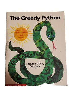 The Greedy Python Richard Buckley & Eric Carle Like New - Image 1 of 2