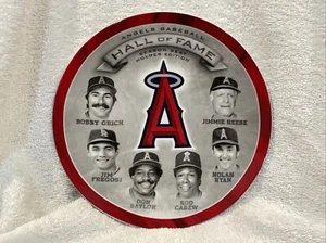 BEAUTIFUL California Angels Hall of Fame Collector Plate, Nolan Ryan, Rod Carew! - Picture 1 of 2