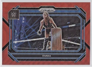 Emma 2023 Panini Prizm WWE horizontale Basis Rubinwelle parallel SmackDown - Bild 1 von 2