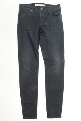 Jeans ajustados Burberry Brit para mujer 25 negros tiro bajo algodón denim *DEFECTO* Foto 1 de 4