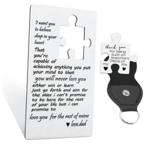 Wallet Card Insert for Son from Dad, Inspirational Gift for Son from love dad - Picture 1 of 8