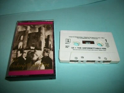 U2- The Unforgettable Fire  Cassette Tape - TESTED - Image 1 of 2