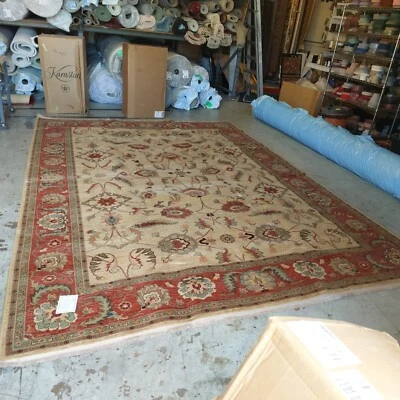 Brand new Karastan Rug 10'x14' Ashara Agra Ivory 549-15005 - Image 1 of 3