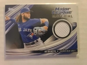 2023 Topps Major League Material Jersey Relic Bo Bichette #MLM-BB /199 Blue Jays - Picture 1 of 2