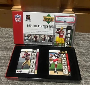 2005 Upper Deck NFL PlayersSet (30) Card Football set W/ Graded Aaron Rodger’s 6 - Picture 1 of 2