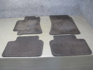 01-05 LEXUS IS300 SET OF 4 FRONT & REAR LEFT & RIGHT CARPET FLOOR MAT BLACK OEM - Picture 1 of 22