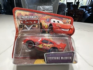 Disney Pixar The World Of Cars Lightning McQueen Short Card RARE - Picture 1 of 6
