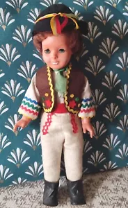 Antigua Muñeca Regional Niño Alemania ? 36CM - Imagen 1 de 6