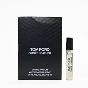 Tom Ford Ombre Leather EDP 1.5ml Mini Vial Spray Perfume Brand New DAMAGED Card - Picture 1 of 3