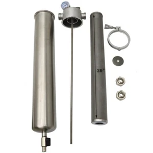 TECHTONGDA 20" Stainless Steel House Waterway Filter Front Filter 40μm 15000L/h - Picture 1 of 21