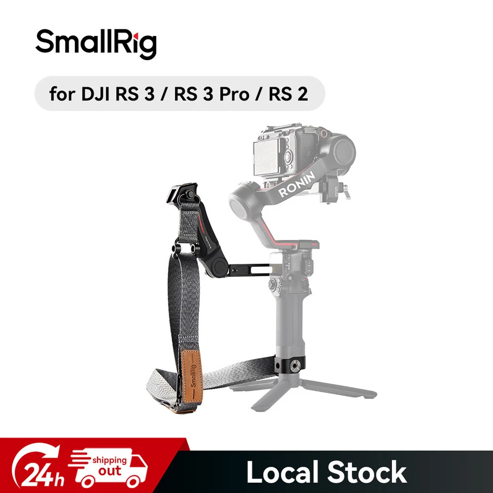 SmallRig Sling Handle/Weight-Reducing Shoulder Strap for DJI RS 2/RS 3/RS 3 Pro - Image 1 of 1