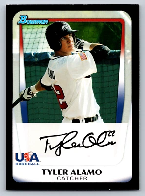 2011 Bowman Draft Picks & Prospects #BDPP92 Tyler Alamo USA Baseball Card - Image 1 of 2